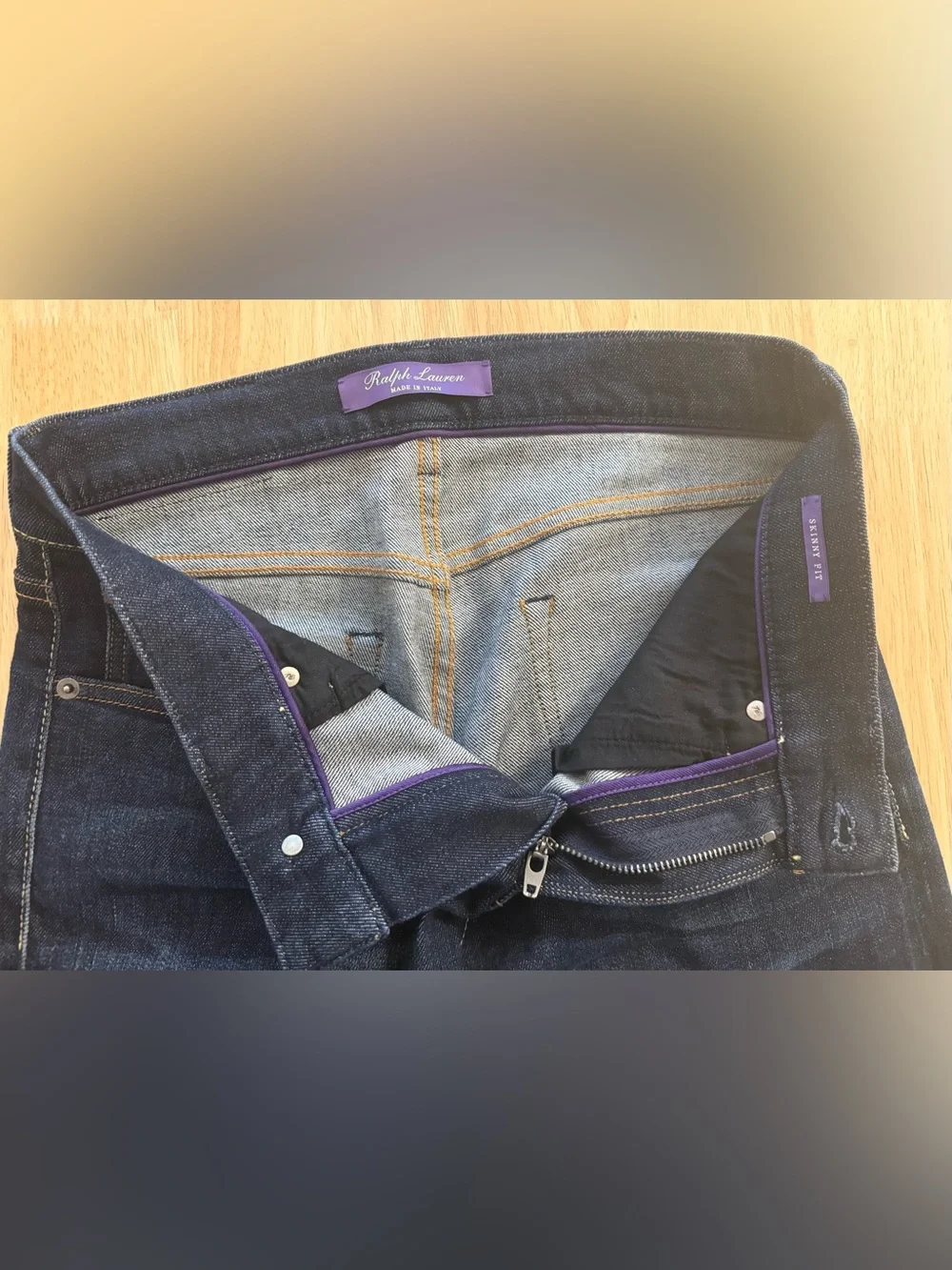 Ralph Lauren Purple Label men’s skinny jeans dark wash size 30/32